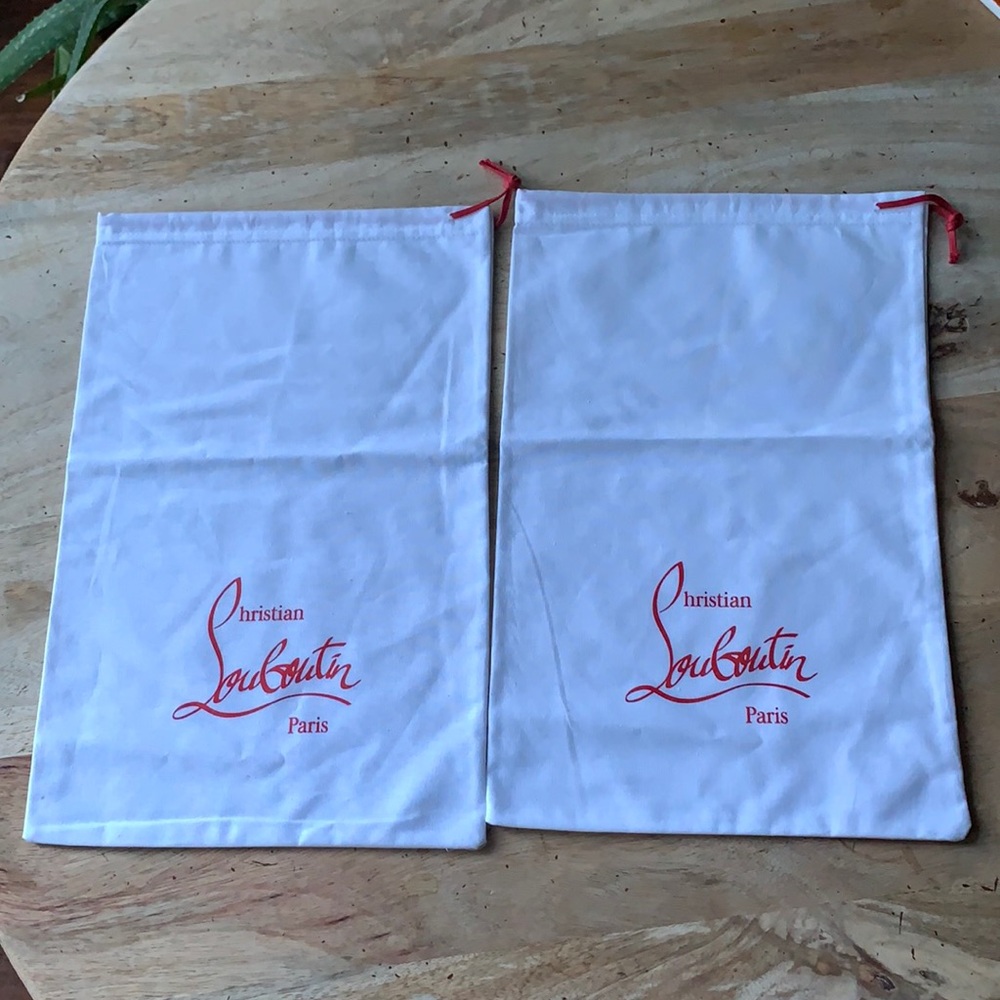 CHRISTIAN LOUBOUTIN Pair of Dustbag -
